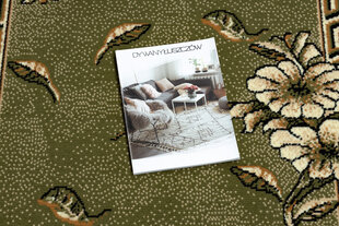 Rugsx ковровая дорожка BCF Trio, зелёная, 70 см цена и информация | Ковры | 220.lv