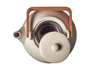 Чайник Bitz с матовой кремовой каменной массой с ситом, 1.2 л цена и информация | Чайники, кофейники | 220.lv