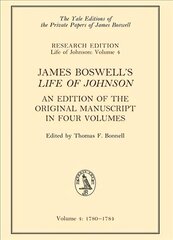 James Boswell's 'Life of Johnson': An Edition of the Original Manuscript, in Four Volumes; Vol. 4: 1780-1784, Vol 3 цена и информация | Поэзия | 220.lv