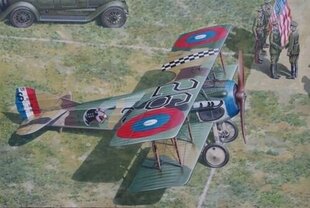 Līmējamais modelis Roden 636 SPAD XIIIc1 1/32 цена и информация | Склеиваемые модели | 220.lv