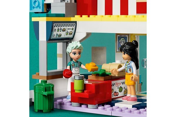 41728 LEGO® Friends Hārtleikas pilsētas restorāns cena un informācija | Konstruktori | 220.lv