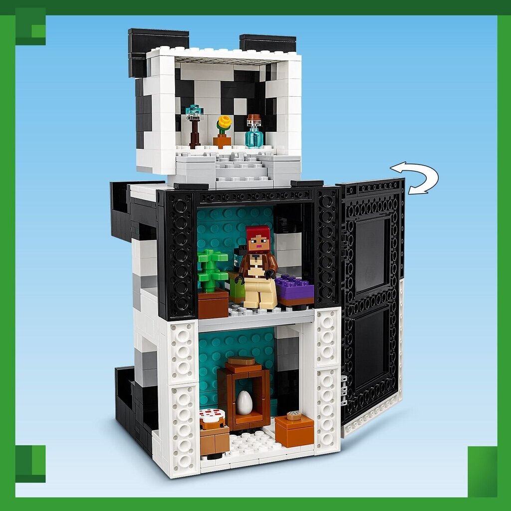 21245 LEGO® Minecraft Pandu patvērums cena un informācija | Konstruktori | 220.lv