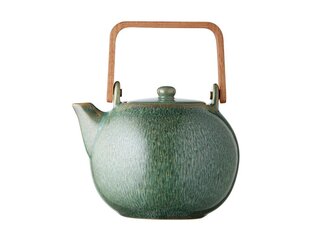 Zaļas keramikas tējkanna Bitz ar sietiņu 1,2 l cena un informācija | Glāzes, krūzes, karafes | 220.lv