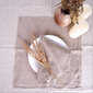 Dabas lina galda salvetes, 2 gab., 40x40 cm. cena un informācija | Galdauti, salvetes | 220.lv