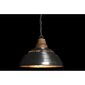 griestu gaismas DKD Home Decor Sudrabains Brūns Dzelzs Mango koks 50 W (43 x 43 x 31 cm) cena un informācija | Piekaramās lampas | 220.lv