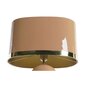 Galda lampa DKD Home Decor Rozā Bronza Metāls Dzelzs 50 W (37 x 21 x 52 cm) cena un informācija | Galda lampas | 220.lv