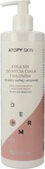 Matu un ķermeņa attīroša emulsija Elfa Pharm Atopy Skin, 400 ml cena un informācija | Dušas želejas, eļļas | 220.lv