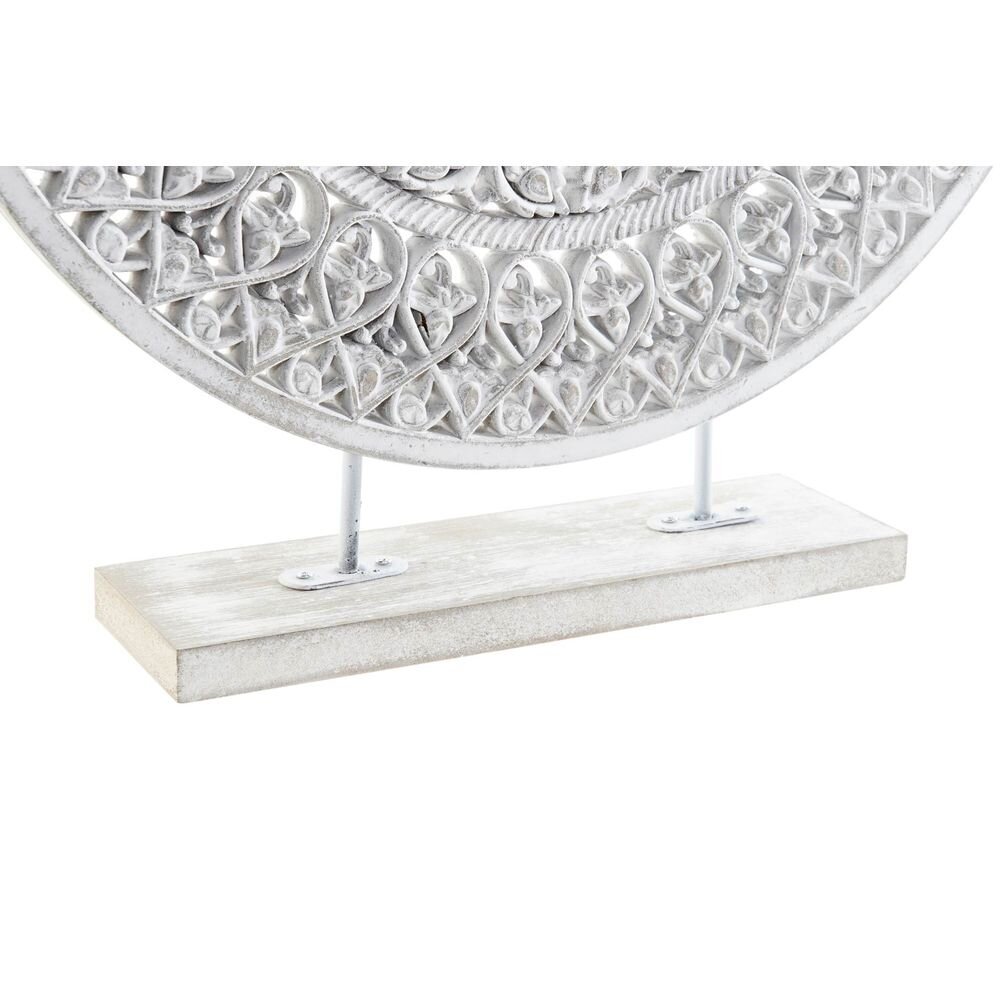 Dekoratīvās figūriņas DKD Home Decor Metāls Mandala Koks MDF (37 x 7 x 42 cm) cena un informācija | Dārza dekori | 220.lv