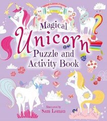 Magical Unicorn Puzzle and Activity Book cena un informācija | Grāmatas mazuļiem | 220.lv