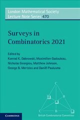 Surveys in Combinatorics 2021 New edition cena un informācija | Ekonomikas grāmatas | 220.lv