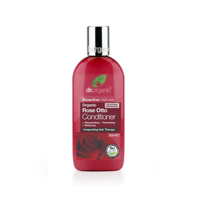 Dr. Organic rozes matu balzams 265 ml cena un informācija | Matu kondicionieri, balzāmi | 220.lv