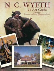 N. C. Wyeth 24 Art Cards:: From The Brandywine River Museum of Art cena un informācija | Mākslas grāmatas | 220.lv