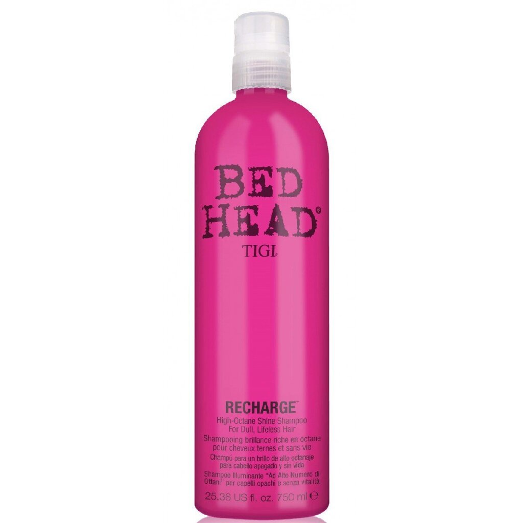 Šampūns matu mirdzumam Tigi Bed Head Recharge 750 ml cena un informācija | Šampūni | 220.lv