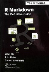 R Markdown: The Definitive Guide цена и информация | Книги по экономике | 220.lv