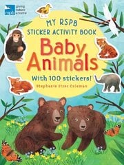 My RSPB Sticker Activity Book: Baby Animals cena un informācija | Grāmatas mazuļiem | 220.lv