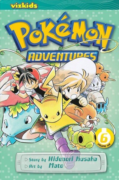 Pokemon Adventures (Red and Blue), Vol. 6 2nd Revised edition, 06 cena un informācija | Fantāzija, fantastikas grāmatas | 220.lv