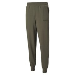 Sporta bikses vīriešiem Puma Modern Basics Pants TR CL Grape 58935144, zaļas цена и информация | Мужская спортивная одежда | 220.lv