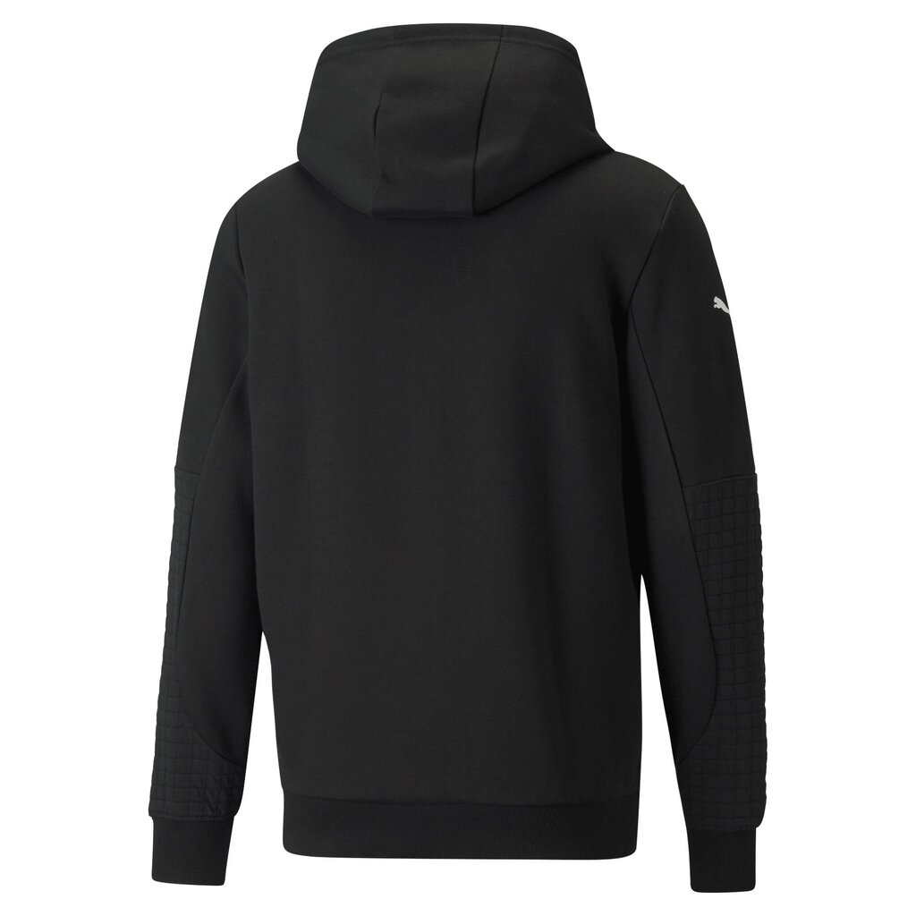 Džemperis vīriešiem Puma BMW MMS Full Zip Hoodie Puma Black 53118701, melns cena un informācija | Vīriešu jakas | 220.lv