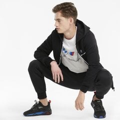 Мужская толстовка Puma BMW MMS Full Zip Hoodie Puma Black 53118701, черная цена и информация | Puma Аксессуары для велосипедов | 220.lv