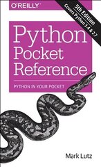 Python Pocket Reference: Python in Your Pocket 5th Revised edition cena un informācija | Ekonomikas grāmatas | 220.lv