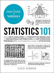 Statistics 101: From Data Analysis and Predictive Modeling to Measuring Distribution and Determining Probability, Your Essential Guide to Statistics cena un informācija | Ekonomikas grāmatas | 220.lv