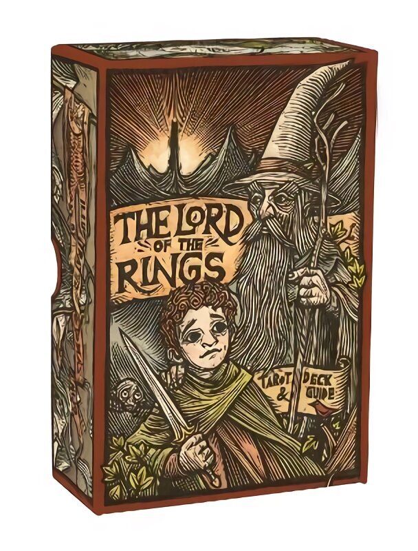 Lord of the Rings Tarot and Guidebook cena un informācija | Mākslas grāmatas | 220.lv