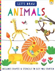 Let's Draw Animals цена и информация | Книги для малышей | 220.lv