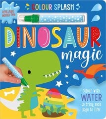 Colour Splash Dinosaur Magic cena un informācija | Grāmatas mazuļiem | 220.lv