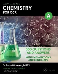 A Level Chemistry For OCR: Year 2: 500 Questions and Answers cena un informācija | Izglītojošas grāmatas | 220.lv