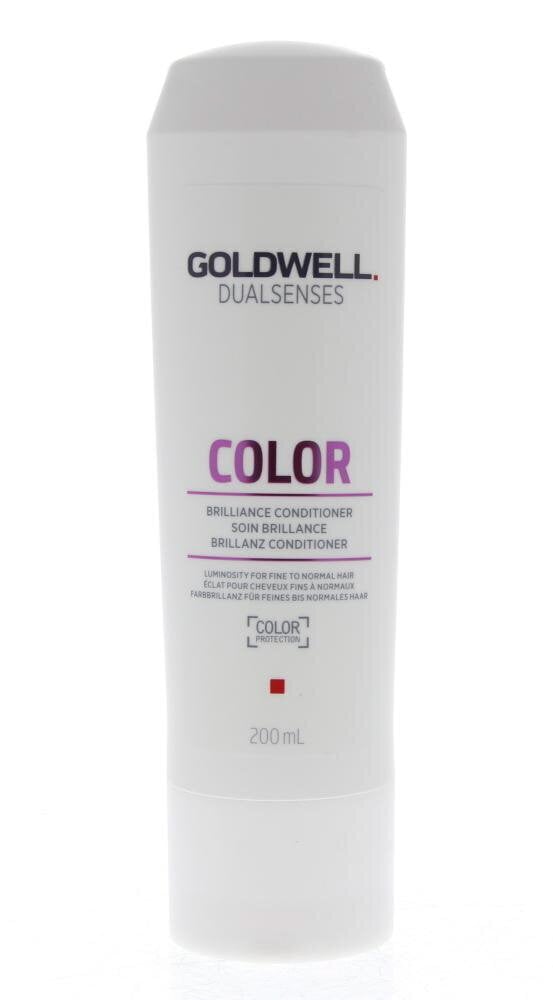 Krāsai atbilstošs kondicionieris Goldwell Dualsenses Color Brilliance Conditioner 200ml цена и информация | Matu kondicionieri, balzāmi | 220.lv