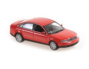 AUDI A6 - 1997 - RED MAXICHAMPS 1:43 940017100 цена и информация | Коллекционные модели автомобилей | 220.lv