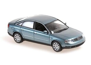 AUDI A6 - 1997 - GREEN METALLIC MAXICHAMPS 1:43 940017101 цена и информация | Коллекционные модели автомобилей | 220.lv