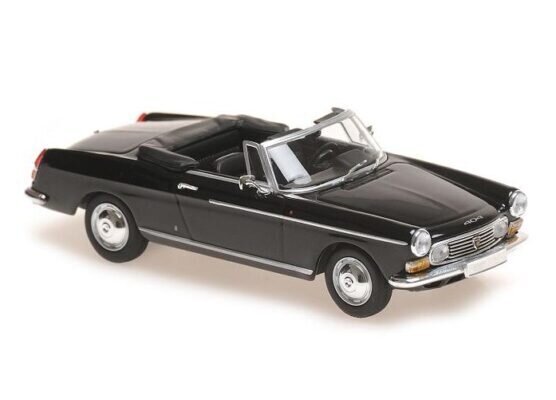 PEUGEOT 404 CABRIOLET - 1962 - BLACK MAXICHAMPS 1:43 940112931 cena un informācija | Kolekcionējamie modeļi | 220.lv