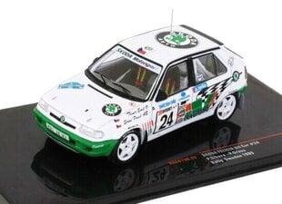 Skoda Felicia Kit Car #24 Rally Sweden 1995 P.Sibera/Gross IXO 1:43 RAC413B cena un informācija | Kolekcionējamie modeļi | 220.lv