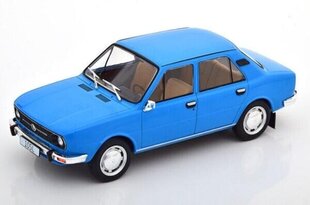 Skoda 105L 1976 Blue WHITEBOX 1:24 WB124140 cena un informācija | Kolekcionējamie modeļi | 220.lv