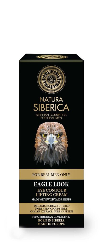 Atvēsinošs Acu krēms vīriešiem Natura Siberica Men, 30 ml цена и информация | Acu krēmi, serumi | 220.lv