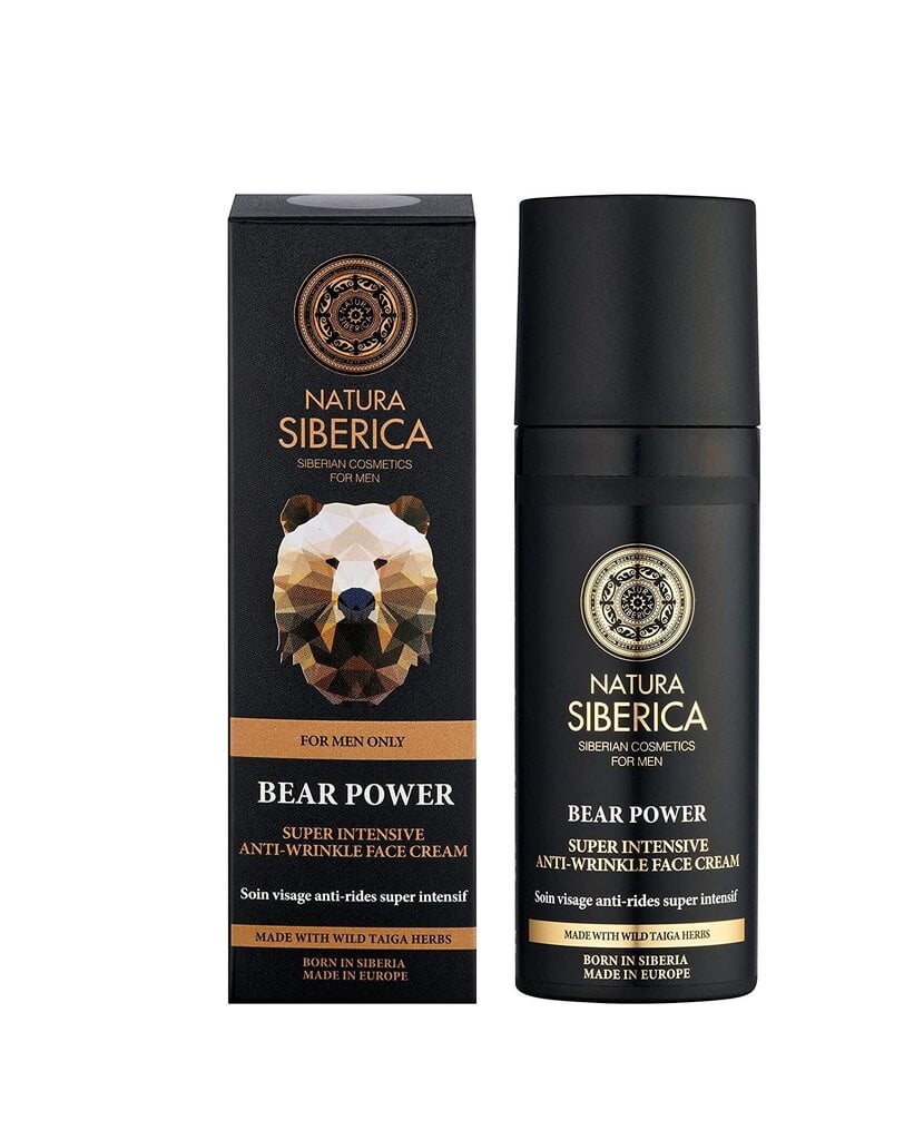 Pretgrumbu krēms vīriešiem Natura Siberica Men, 50 ml цена и информация | Sejas krēmi | 220.lv