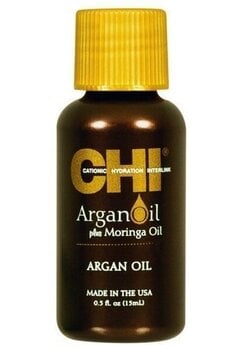 CHI Argan Oil шелковый комплекс с аргановым маслом 15 ml цена и информация | Средства для укрепления волос | 220.lv