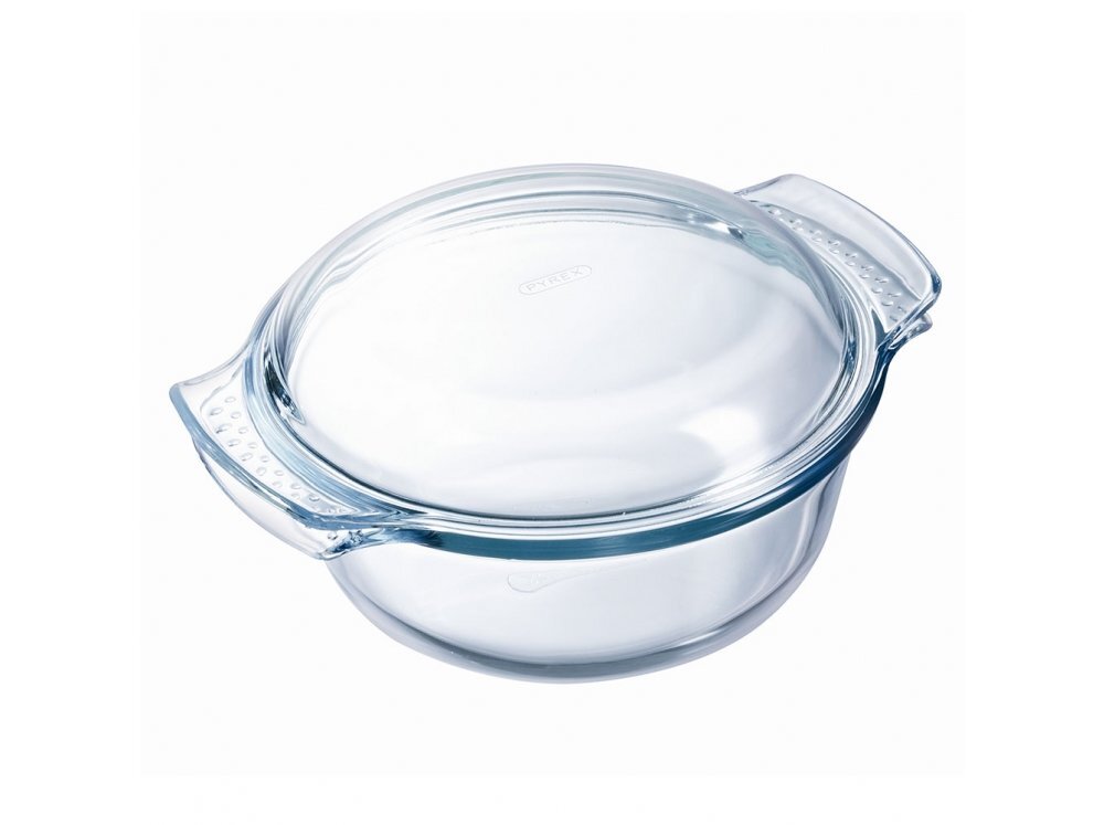 Pyrex cepšanas trauks ar vāku Classic, 24 cm cena un informācija | Cepamais papīrs, trauki, formas | 220.lv