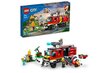 60374 LEGO® City Ugunsdzēsēju komandcentra auto cena un informācija | Konstruktori | 220.lv