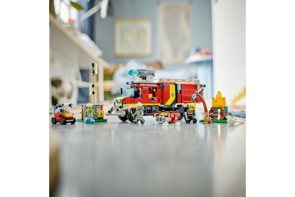 60374 LEGO® City Ugunsdzēsēju komandcentra auto cena un informācija | Konstruktori | 220.lv