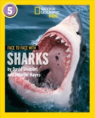 Face to Face with Sharks: Level 5 цена и информация | Книги для подростков и молодежи | 220.lv