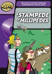 Rapid Phonics Step 3: A Stampede of Millipedes (Fiction) цена и информация | Книги для подростков  | 220.lv