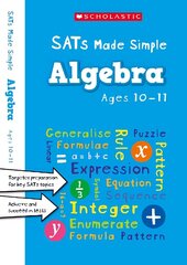 Algebra Ages 10-11 цена и информация | Книги для подростков и молодежи | 220.lv