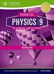 Essential Physics for Cambridge Lower Secondary Stage 9 Workbook New edition cena un informācija | Grāmatas pusaudžiem un jauniešiem | 220.lv