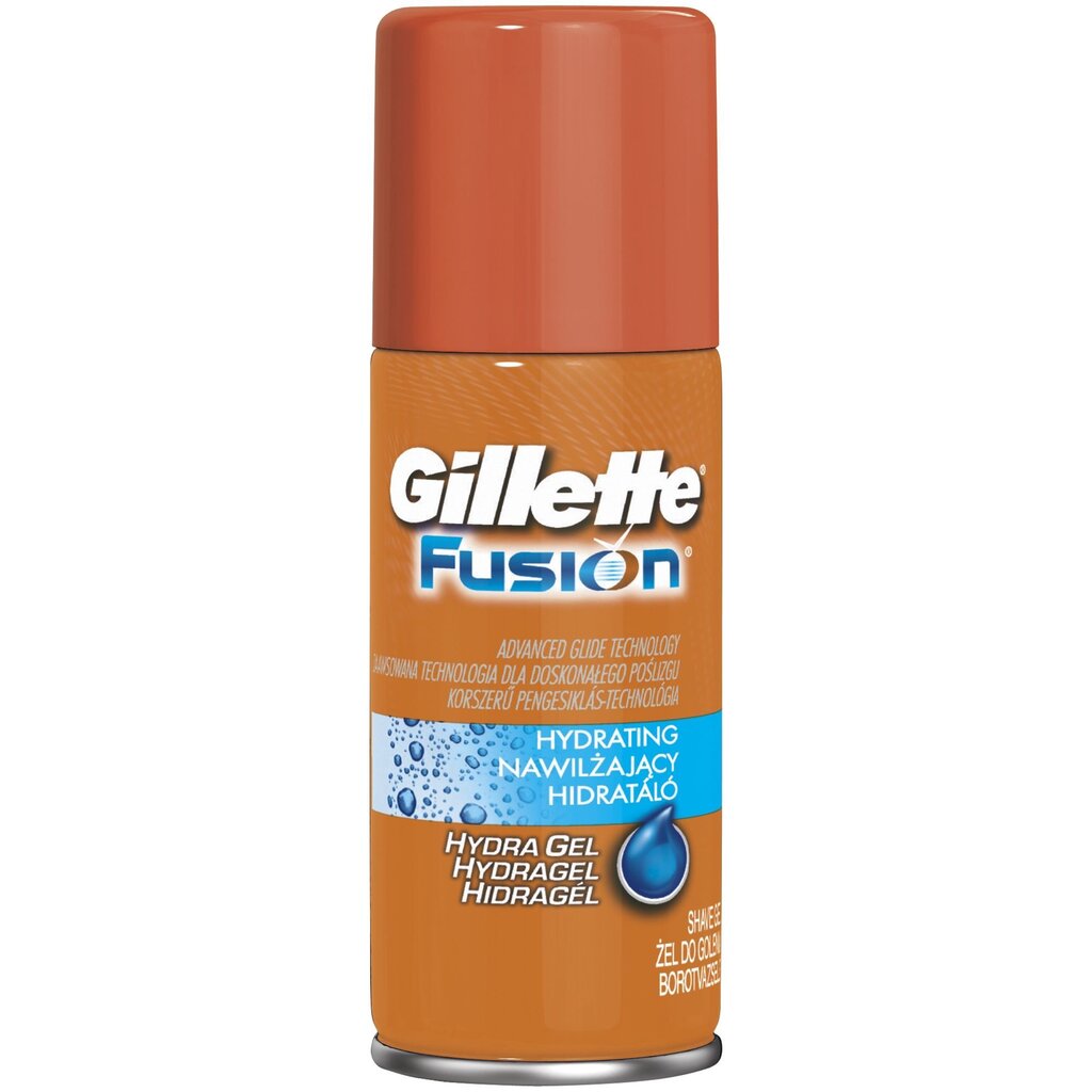 Skūšanās želeja Gillette Fusion Hydrating 75 ml цена и информация | Skūšanās piederumi, kosmētika | 220.lv
