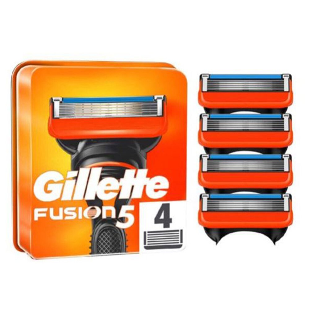 Skuvekļu galviņas vīriešiem Gillette Fusion 4 gab. цена и информация | Skūšanās piederumi, kosmētika | 220.lv
