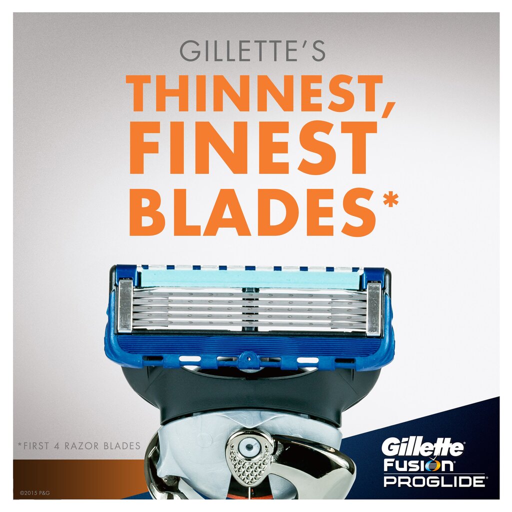 Skuvekļa kasetes Gillette Fusion Proglide Manual, 4 gab. cena un informācija | Skūšanās piederumi, kosmētika | 220.lv