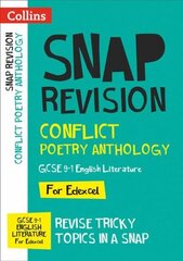 Edexcel Conflict Poetry Anthology Revision Guide: Ideal for Home Learning, 2022 and 2023 Exams cena un informācija | Grāmatas pusaudžiem un jauniešiem | 220.lv