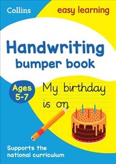 Handwriting Bumper Book Ages 5-7: Ideal for Home Learning, Age 5-7, Handwriting Bumper Book Ages 5-7 cena un informācija | Grāmatas pusaudžiem un jauniešiem | 220.lv